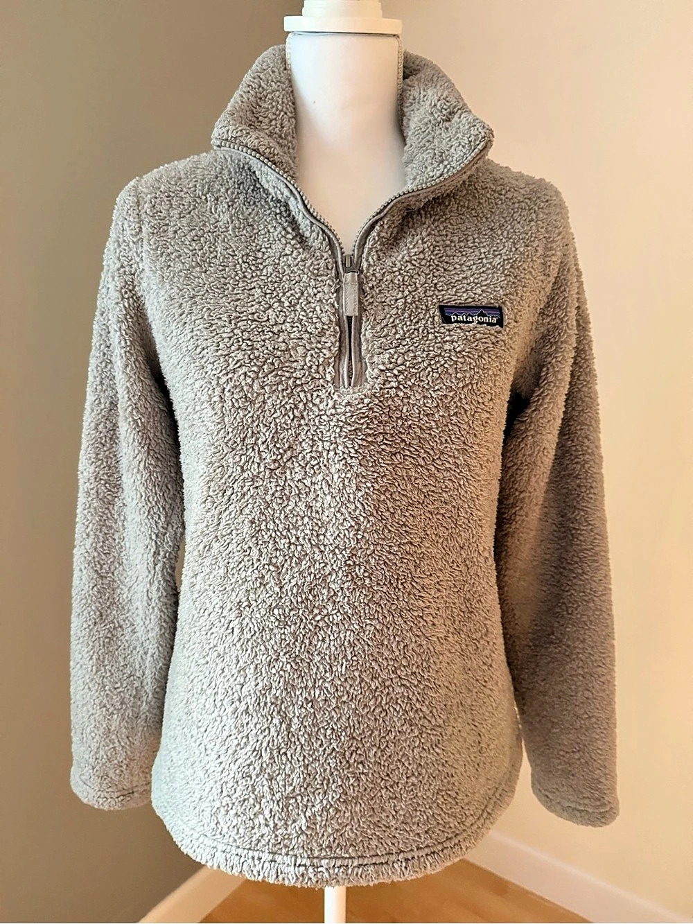 Patagonia 1/4-Zip Fleece Pullover Fleece in Grey